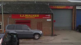 I J Walker Garage Front 